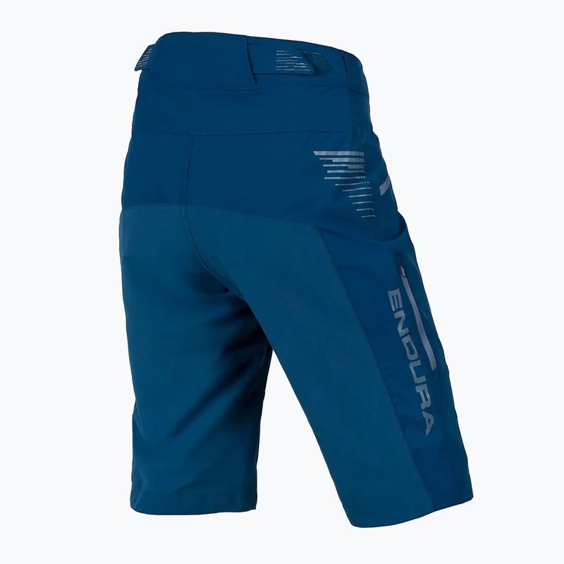 Spodenki rowerowe damskie Endura Singletrack II Short blueberry 2