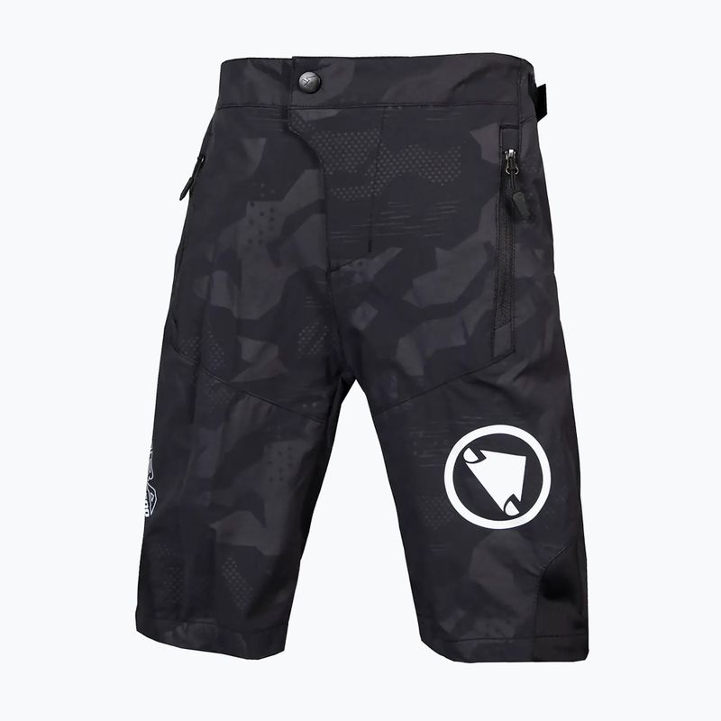 Spodenki rowerowe dziecięce Endura MT500 Jr Burner Short black camo 4