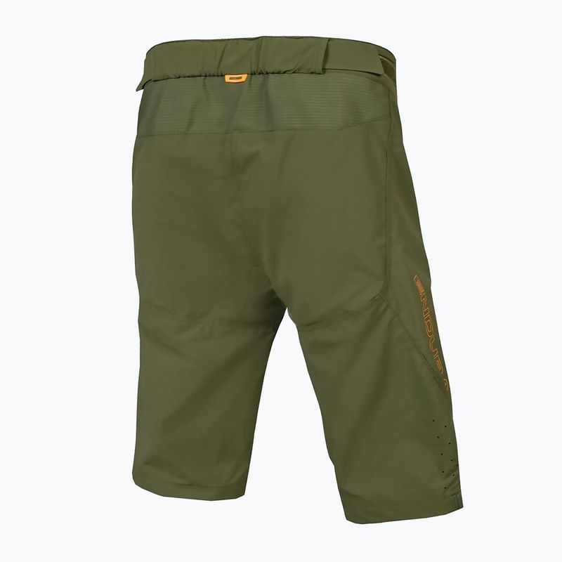 Spodenki rowerowe dziecięce Endura MT500 Burner Short Jr olive green 6