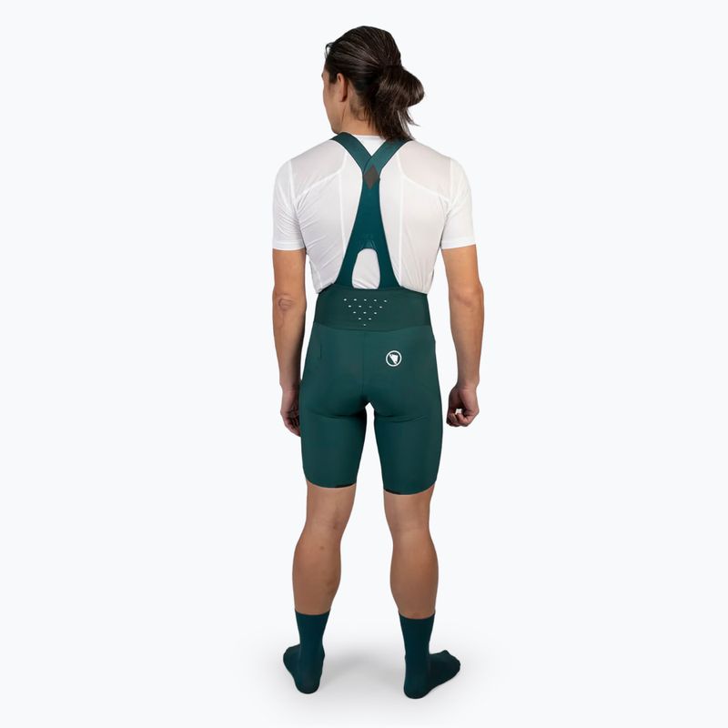 Spodenki rowerowe męskie Endura Pro SL EGM Bibshort SL deep teal 3