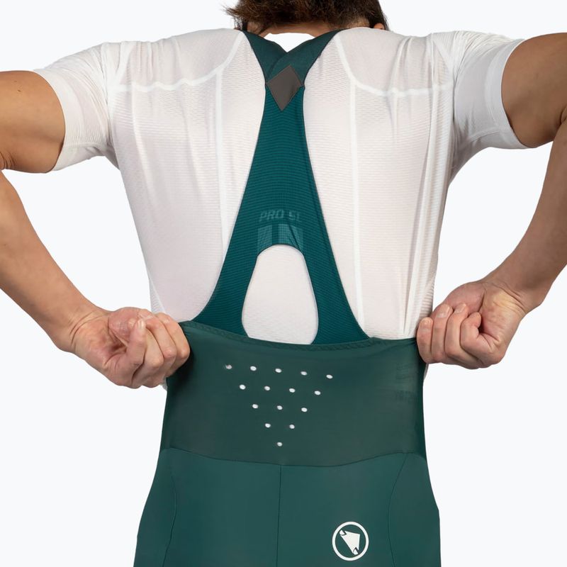 Spodenki rowerowe męskie Endura Pro SL EGM Bibshort SL deep teal 7