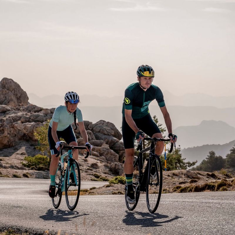 Koszulka rowerowa męska Endura FS260 Print emerald green 12