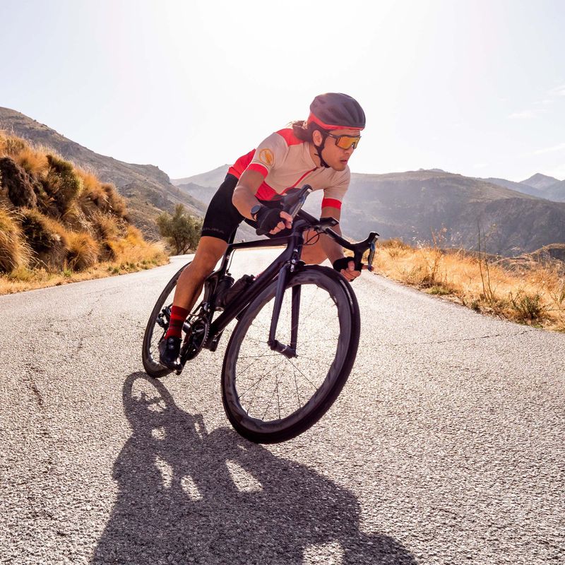 Koszulka rowerowa męska Endura FS260 Print pomegranate 6