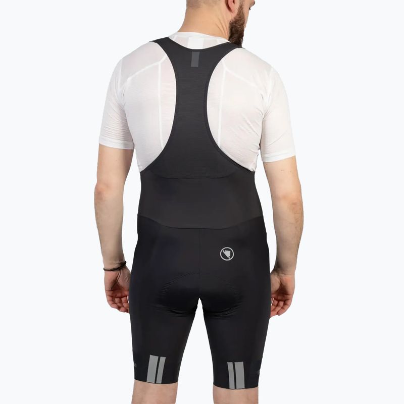 Spodenki rowerowe męskie Endura FS260 II Bibshort grey 2