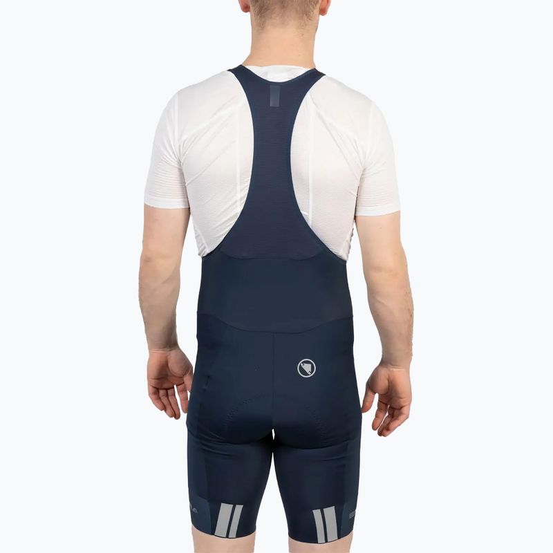 Spodenki rowerowe męskie Endura FS260 II Bibshort ink blue 2