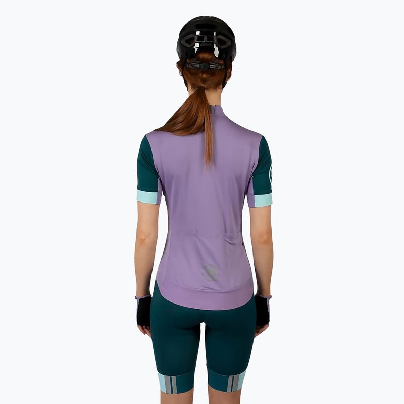 Koszulka rowerowa damska Endura FS260 II W violet 3