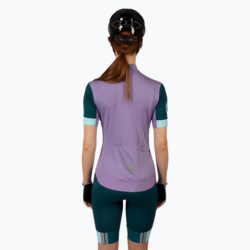 Koszulka rowerowa damska Endura FS260 II W violet 4