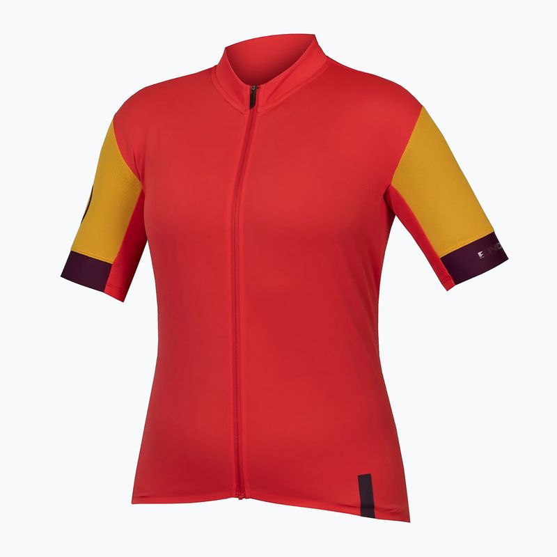 Koszulka rowerowa damska Endura FS260 II W pomegranate 7