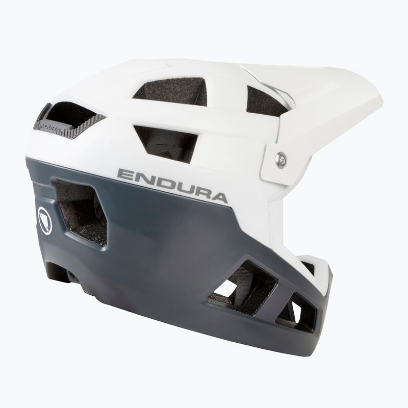Kask rowerowy Endura Singletrack Full Face white 2