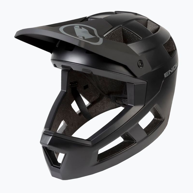 Kask rowerowy Endura Singletrack Full Face MIPS black 3