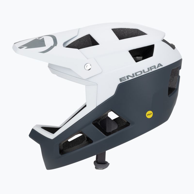 Kask rowerowy Endura Singletrack Full Face MIPS white 3