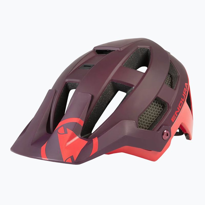 Kask rowerowy Endura Singletrack MIPS pomegranate 3