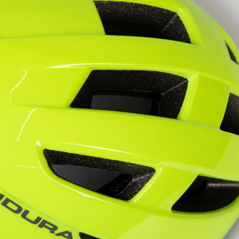 Kask rowerowy Endura Xtract hi-viz yellow 4
