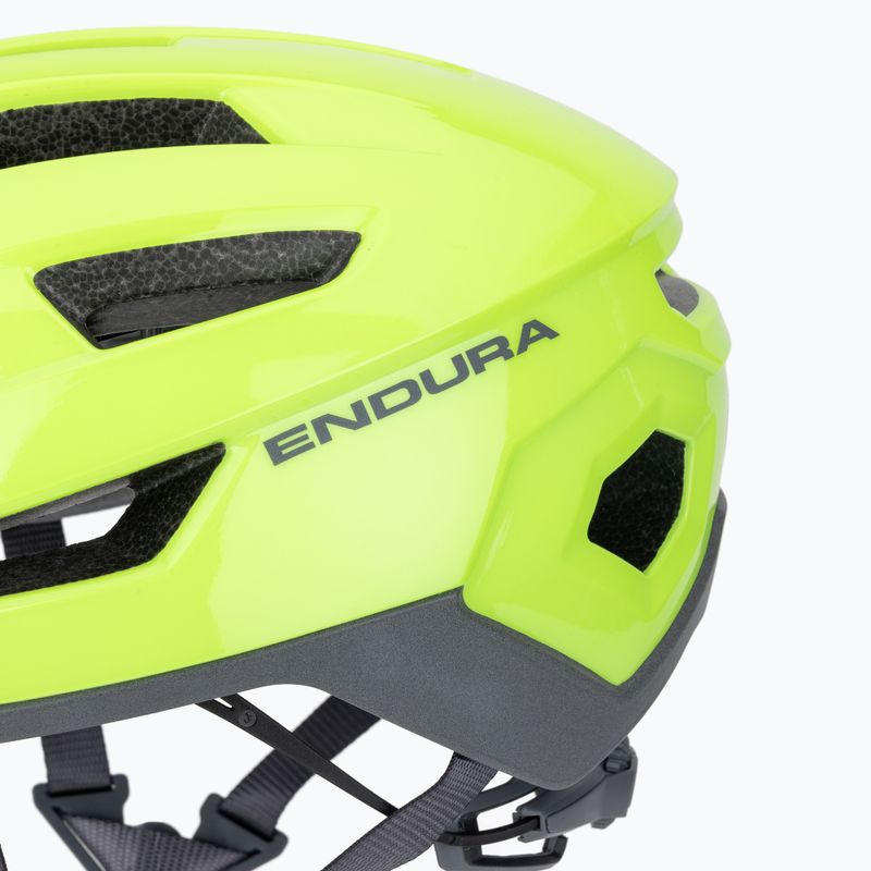Kask rowerowy Endura Xtract hi-viz yellow 7