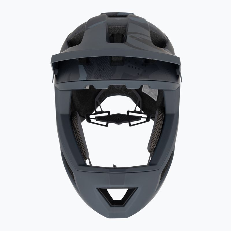 Kask rowerowy dziecięcy Endura Singletrack Full Face Youth grey camo 2