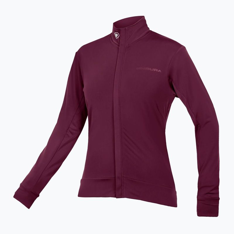 Bluza rowerowa damska Endura Xtract Roubaix aubergine 8