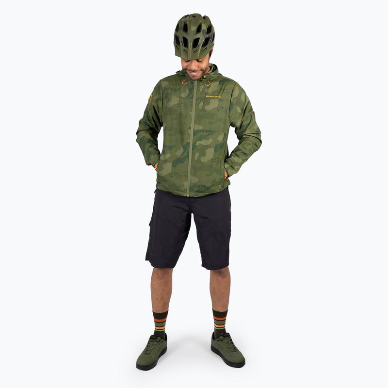 Kurtka rowerowa męska Endura Hummvee Windshell tonal olive 2