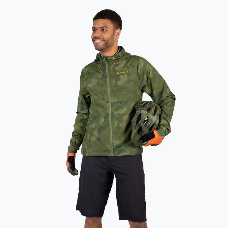 Kurtka rowerowa męska Endura Hummvee Windshell tonal olive 5