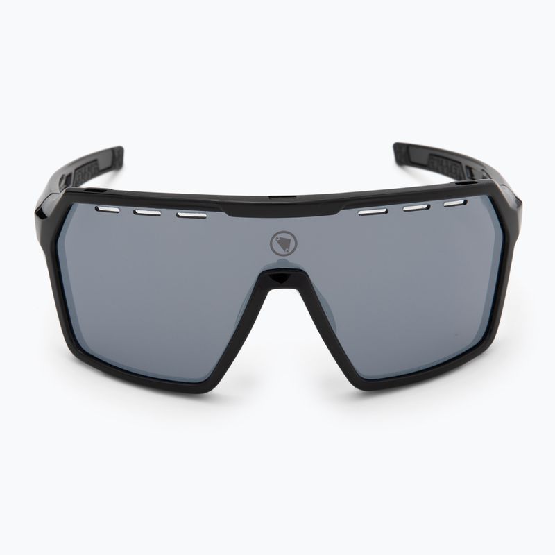 Okulary przeciwsłoneczne Endura Singletrack black/platinum revo smoke/clear silver flash mirror 4