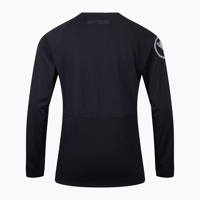 Longsleeve rowerowy dziecięcy Endura MT500 Burner black 2