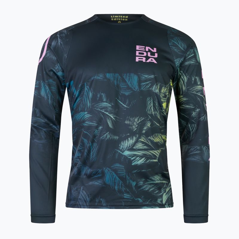 Longsleeve rowerowy męski Endura Tropical Print Ltd grey 7