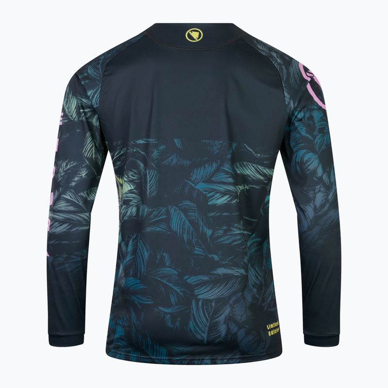 Longsleeve rowerowy męski Endura Tropical Print Ltd grey 8