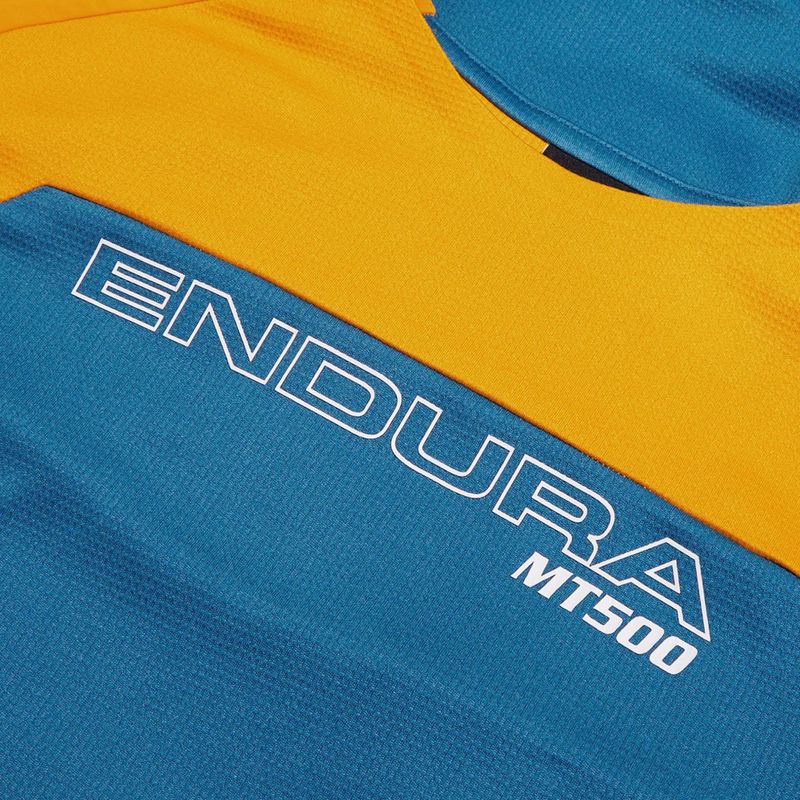 Longsleeve rowerowy męski Endura MT500 Burner blue steel 10