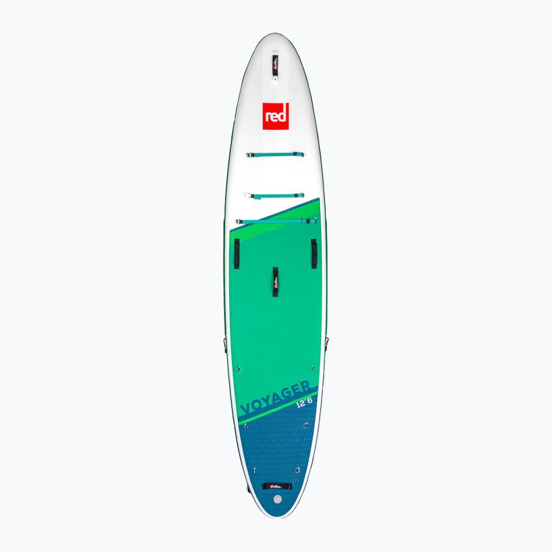 Deska SUP Red Paddle Co Voyager 12'6" zielona/biała 3