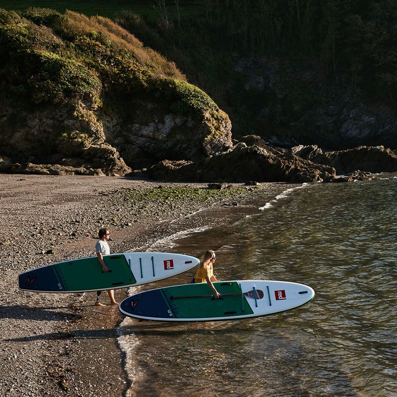 Deska SUP Red Paddle Co Voyager 12'6" zielona/biała 12