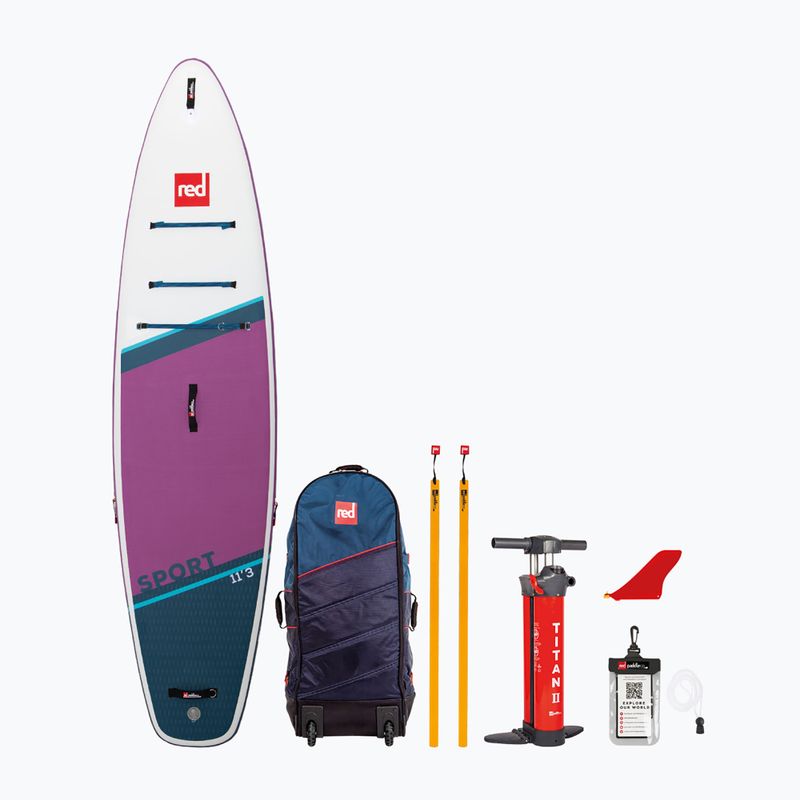 Deska SUP Red Paddle Co Sport 2024 11'3" fioletowy