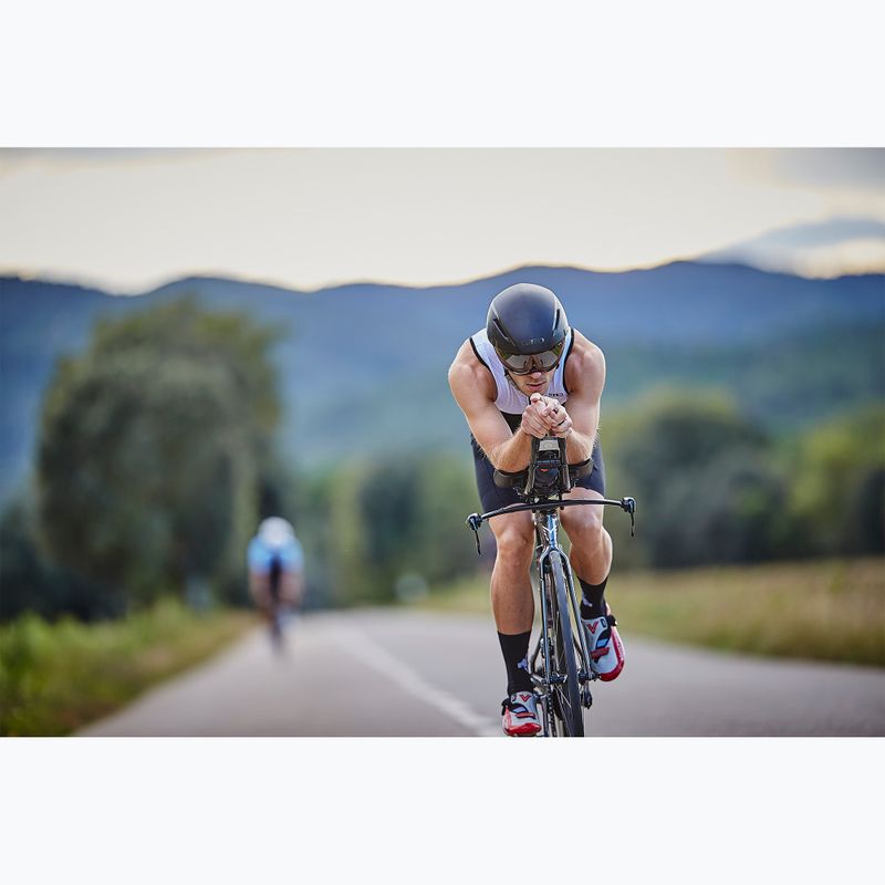 Kombinezon triathlonowy męski ZONE3 Lava Long Distance Trisuit black/white/red 7