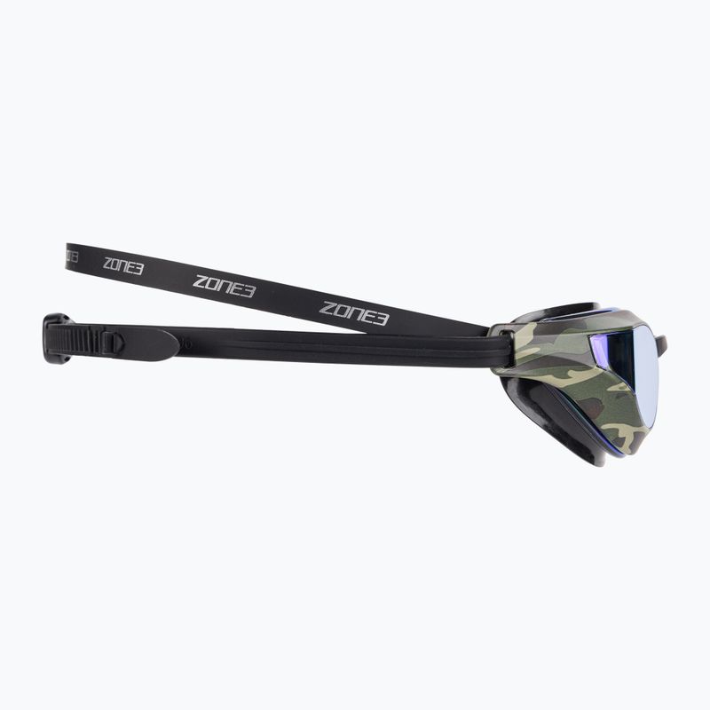 Okulary do pływania ZONE3 Viper Speed black/green/camo 3