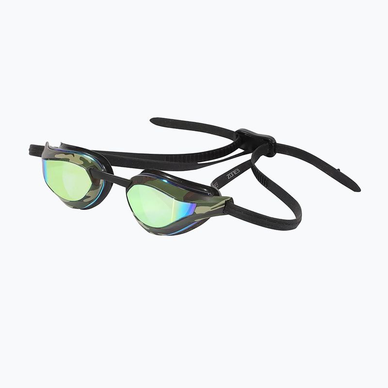 Okulary do pływania ZONE3 Viper Speed black/green/camo 5