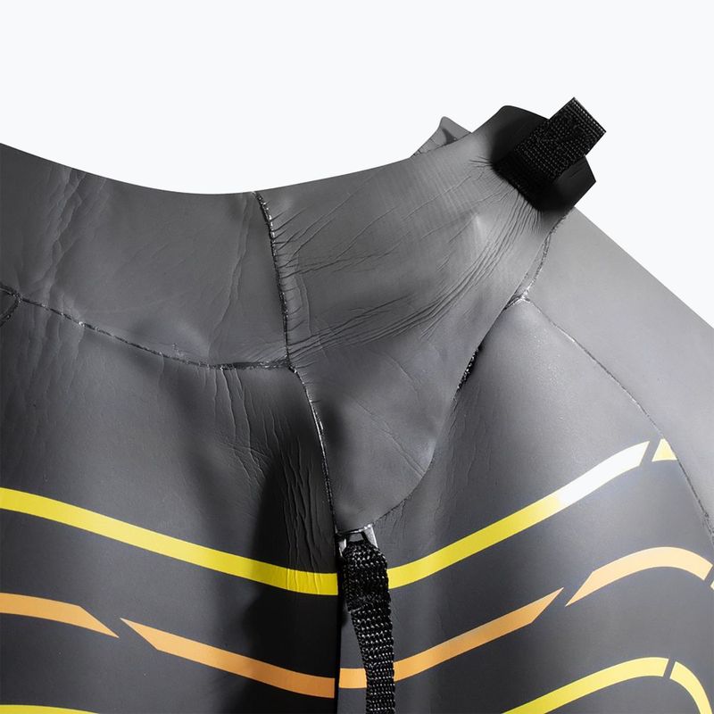 Pianka triathlonowa męska ZONE3 Thermal Aspect Breaststroke 2,5 mm black/orange/yellow 4