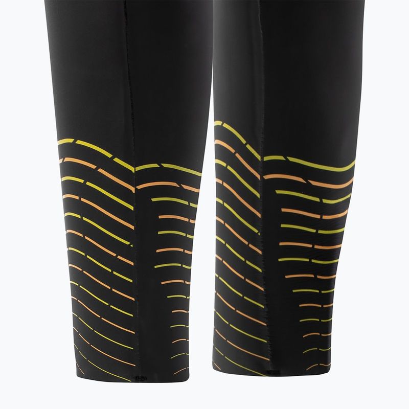 Pianka triathlonowa męska ZONE3 Thermal Aspect Breaststroke 2,5 mm black/orange/yellow 5