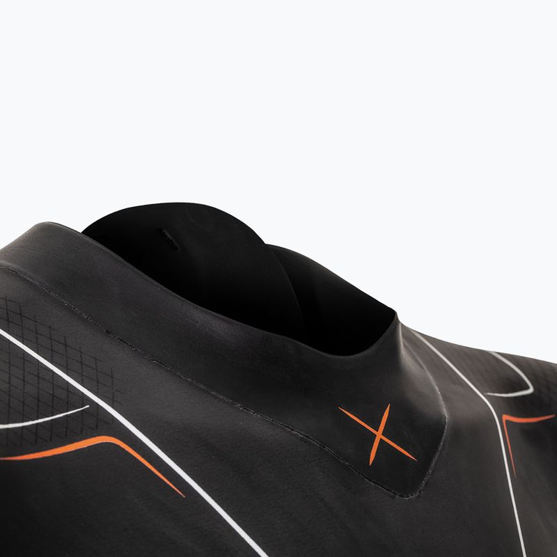 Pianka triathlonowa męska ZONE3 Vanquish-X black/orange 4