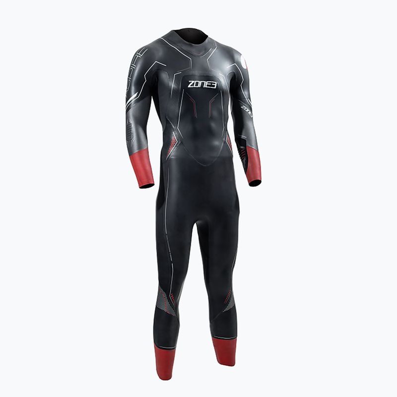 Pianka triathlonowa męska ZONE3 Aspire 4 mm  black
