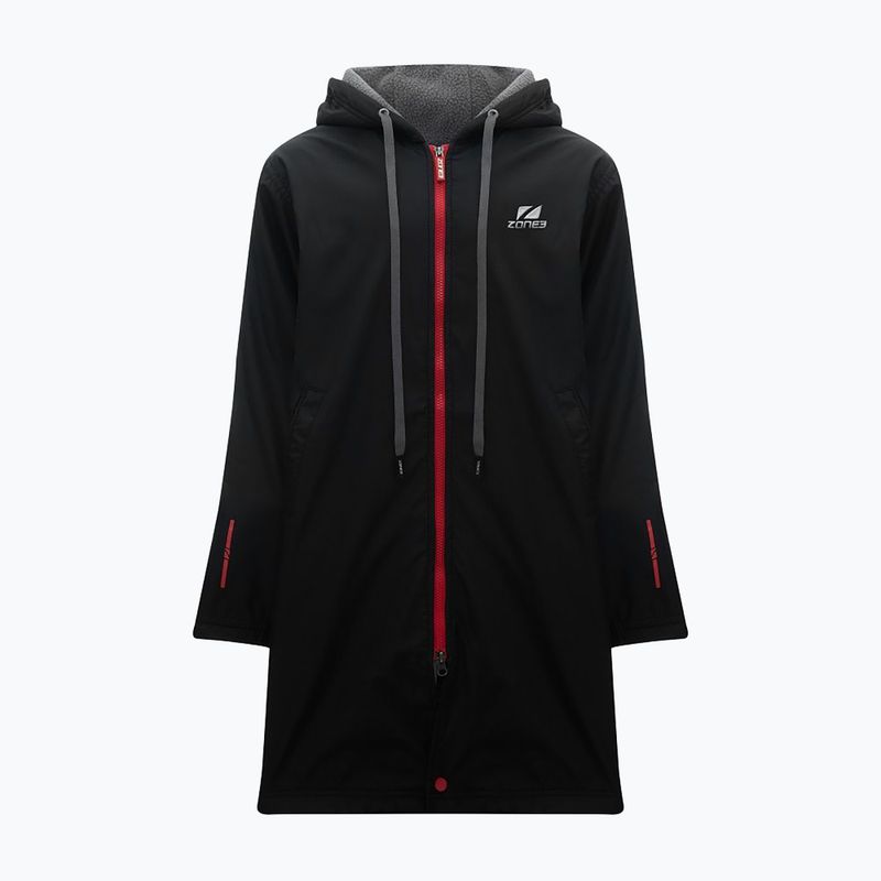 Płaszcz dziecięcy ZONE3 Polar Fleece Parka Changing Robe Jr black