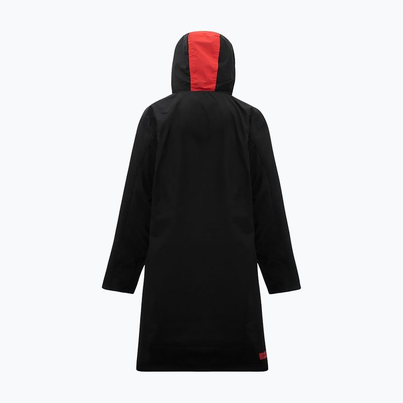 Płaszcz dziecięcy ZONE3 Polar Fleece Parka Changing Robe Jr black 2