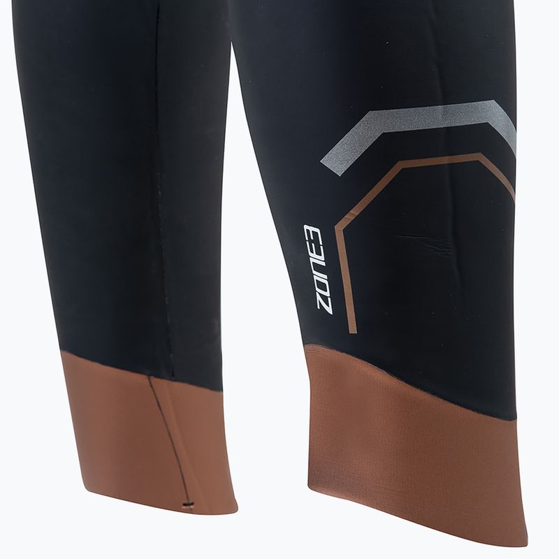 Pianka triathlonowa męska ZONE3 Thermal Agile 3 mm black/gold 5