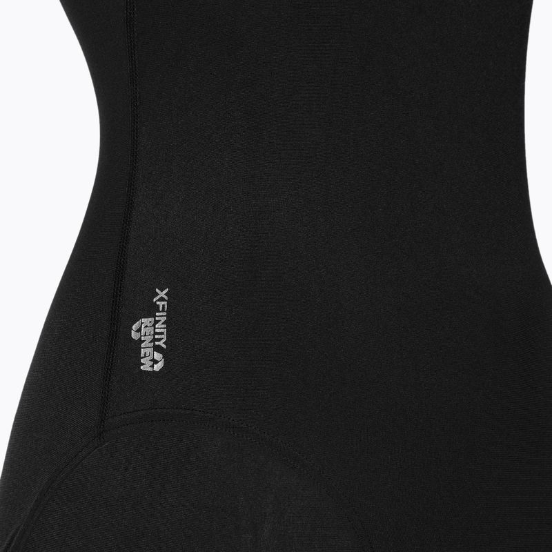 Strój pływacki jednoczęściowy damski ZONE3 OWS Renew High Neck black 4