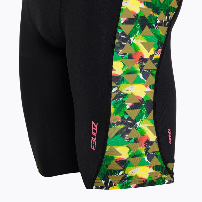 Jammery pływackie męskie ZONE3 High Jazz 3.0 Jammer khaki 3