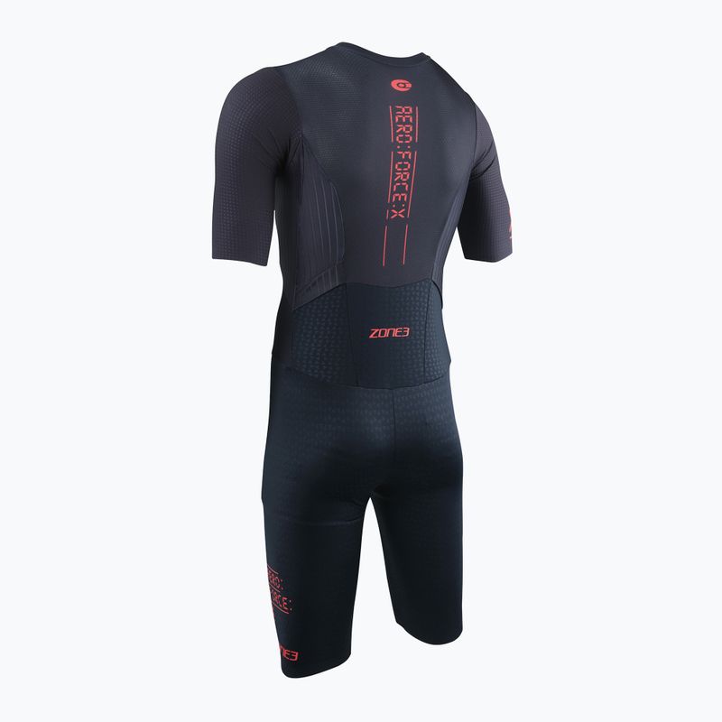 Kombinezon triathlonowy męski ZONE3 Aeroforce X II Trisuit black 2