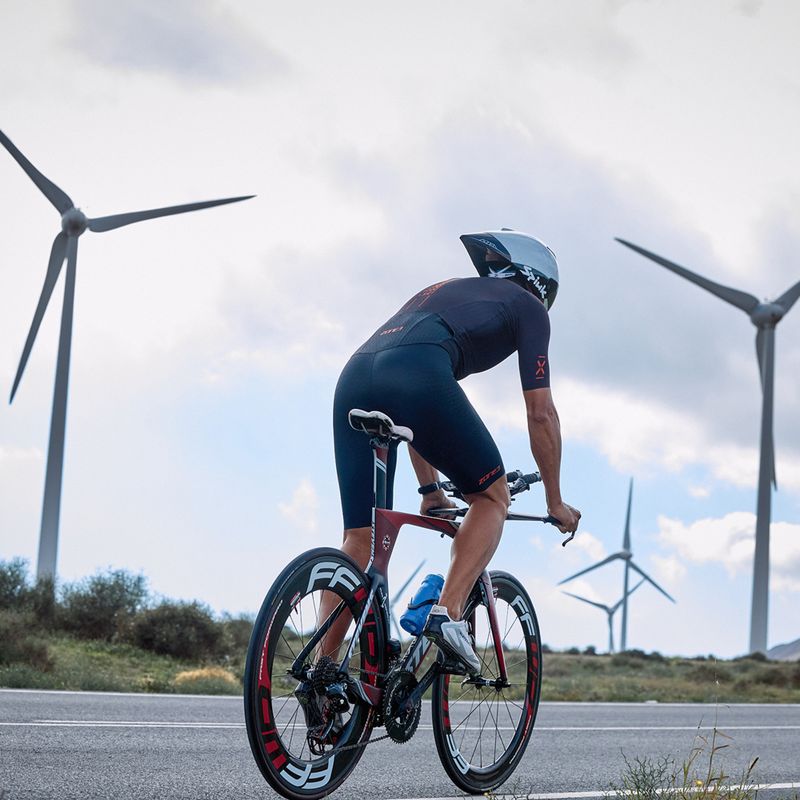 Kombinezon triathlonowy męski ZONE3 Aeroforce X II Trisuit black 13