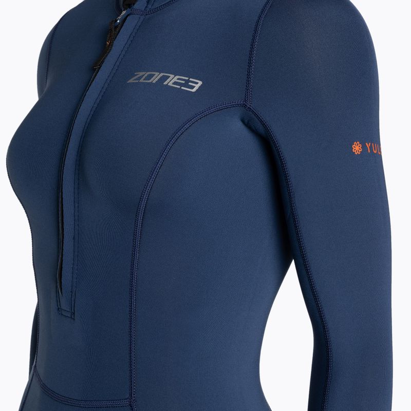 Pianka do pływania damska ZONE3 Yulex Long Sleeve 1,5 mm navy 4