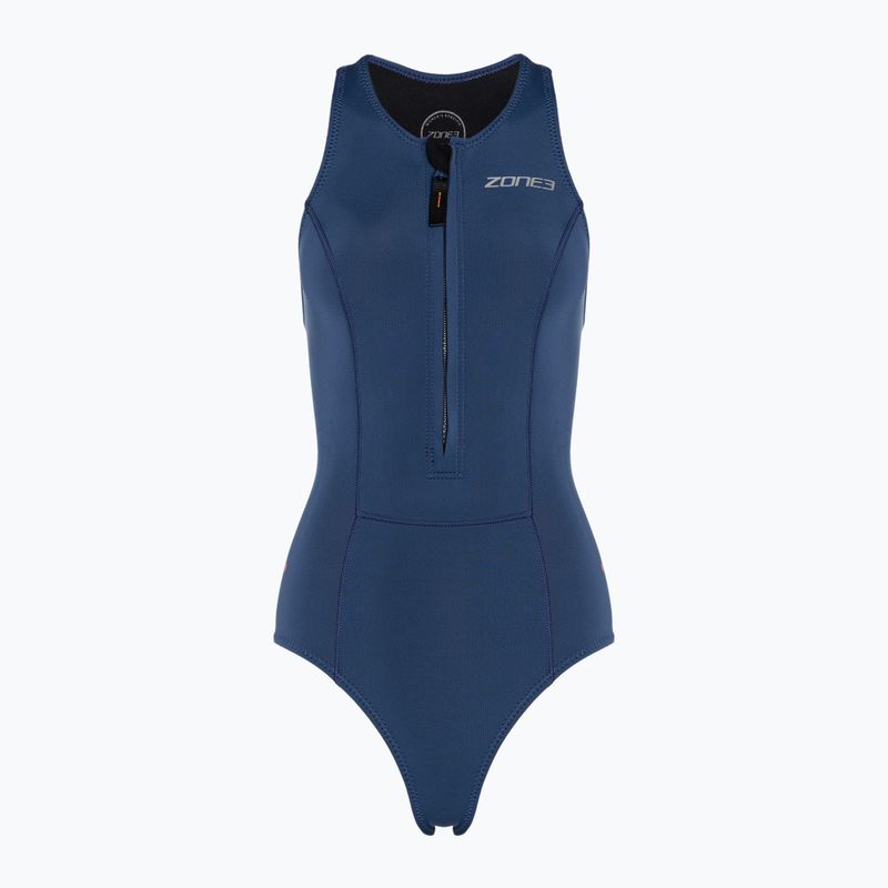 Pianka do pływania damska ZONE3 Yulex Sleeveless 1,5 mm navy