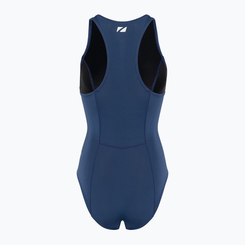 Pianka triathlonowa damska ZONE3 Yulex Sleeveless 1,5 mm navy 2