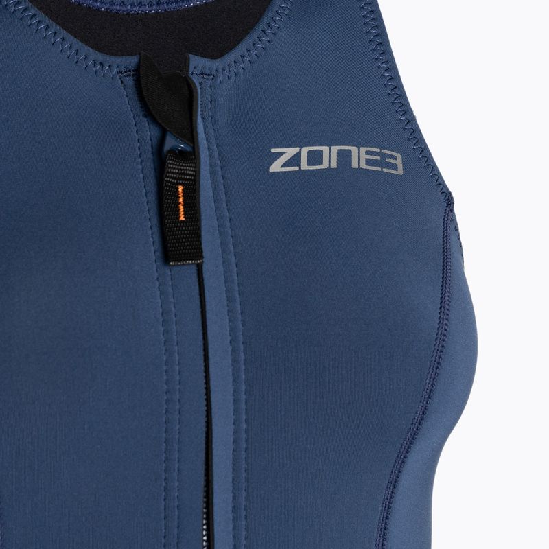 Pianka triathlonowa damska ZONE3 Yulex Sleeveless 1,5 mm navy 3