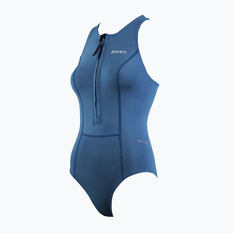 Pianka triathlonowa damska ZONE3 Yulex Sleeveless 1,5 mm navy 5