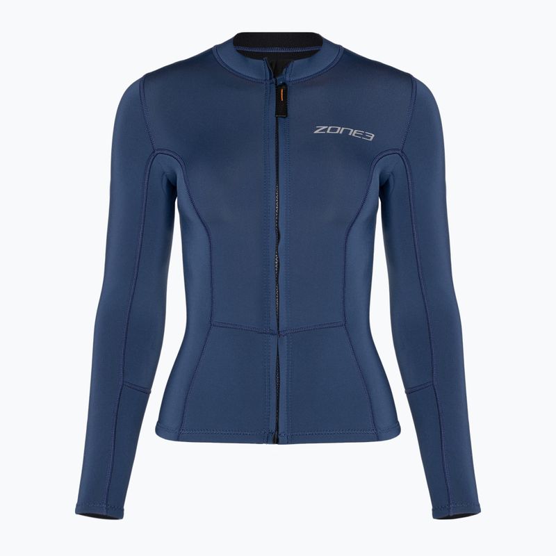 Koszulka neoprenowa damska ZONE3 Yulex Long Sleeve Top navy